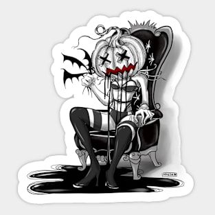 Pumpkin Queen Sticker